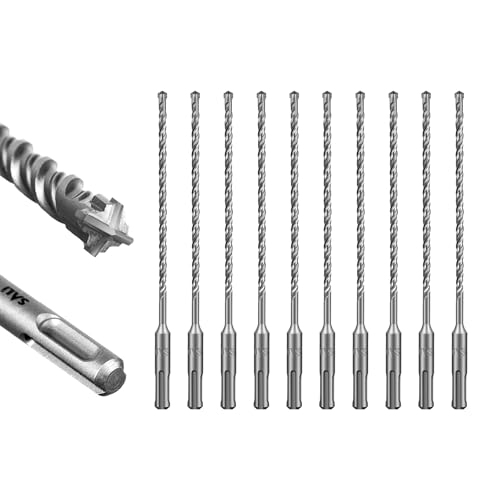 SALI SDS Plus Rotary Hammer Drill Bit Concrete Drill Bit Kit…