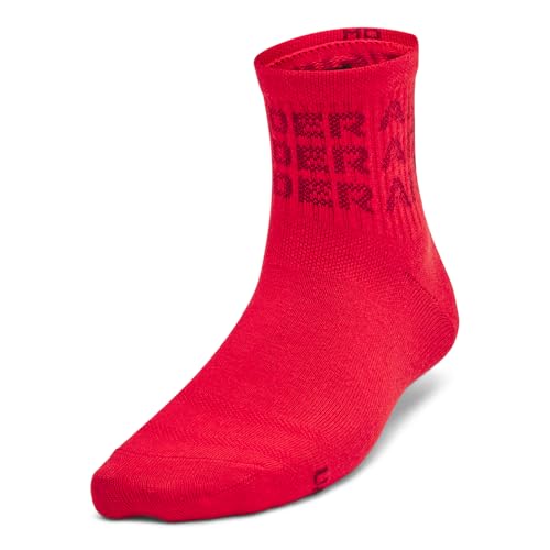 Under Armour Kids' Youth Essential Quarter Socks (6-Pack)