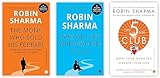 Robin Sharma 3 Books Collection Set [The Monk Who Sold His Ferrari, Who Will Cry When You Die? & The 5 Am Club: Own Your Morning, Elevate Your Life]