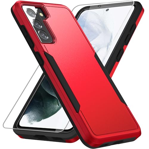 Galaxy S21 FE 5G Case With Screen Protector - Military Grade Drop Tested Heavy-Duty Tough Rugged Shockproof Protective Case for Samsung Galaxy S21 FE 5G