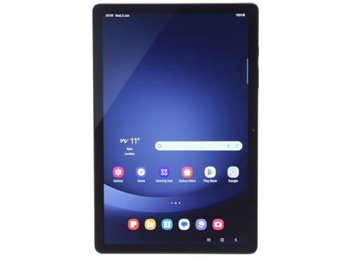 Samsung Galaxy Tab A9 (SM-X110), 64GB 4GB RAM, WiFi Only, Factory Unlocked GSM, International Version (15W Wall Charger Bundle) (Navy)