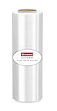 Cintrotech Wrapping Roll For Packing Material,12 Inch (300 mm), 100 Meters Length, For Multipurpose Use Shipping, Packing, Moving Pack of 1, White Rolls
