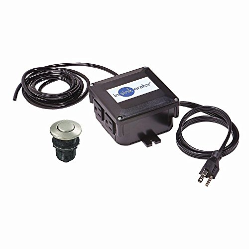 InSinkErator Sink Top Air Switch Garbage Disposal Button Dual Outlet Kit