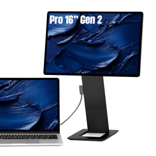 SOTSU FlipAction Pro 16" Gen2 Premium Portable Monitor | Super Compact | Pivot Rotate | 2560x1600 DCI P3 | 120Hz | 400 Nits | Full Metal CNC | Perfect Match for Mac and Windows