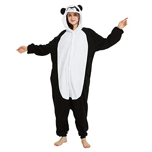 III HHONS Onesie Adult Costume Animal Pajamas Halloween Cosplay Sleepwear for Women/Men