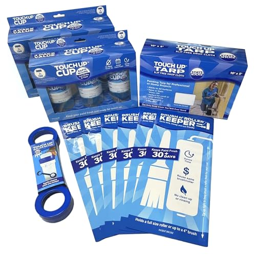 Touch Up Cup Empty Plastic Paint Storage Containers with Lids for Leftover Paint, Touch Ups, As Seen On Shark Tank Products