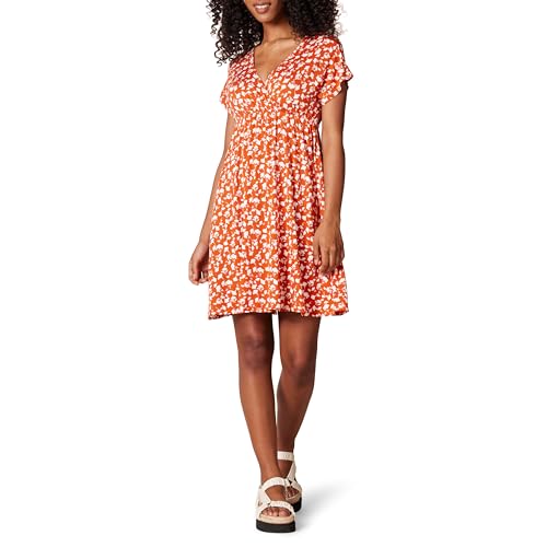 Amazon Essentials Women's Surplice Dress (Available in Plus Size)