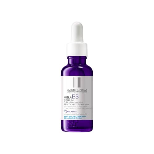 La Roche-Posay Mela B3 Serum, Dark Spot Corrector With Anti-Aging Melasyl + 10% Niacinamide, Discoloration Correcting Face Serum for Sun Spots, Age Spots & Post-Acne Marks, Lightweight Texture