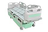 HopeFULL (HC-91 EZ-Turn ICU Hospital Bed with Lateral Tilting, 12 pcs Sectional 4.7" Foam Mattress, LINAK Motor, Weight Scale, Foot Control, Height Adjustment, Not Compatible with Patient Hoyer Lift
