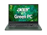 acer Aspire Vero AV15-53P-77V9 Intel Evo Green PC | 15.6" FHD IPS 100% sRGB Display | Intel Core i7-1355U | Intel Iris Xe Graphics | 16GB LPDDR5 | 512GB Gen 4 SSD | Killer Wi-Fi 6E | PCR Materials