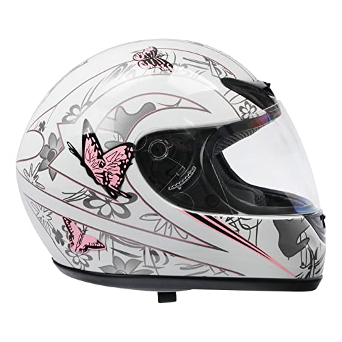 TCMT DOT Flip up Full Face Street Dirt Bike ATV Off-Road Motorcycle Motocross Helmet with Open Face Sun Shield
