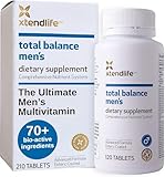 Xtendlife Total Balance Menâ€™s Multivitamin for Immune, Heart, Digestive & Cellular Health - Daily Support - 70+ Nutrients & Minerals - 30 Day Supply