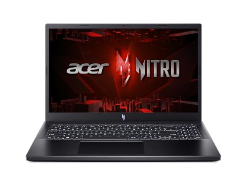 acer Nitro V Gaming Laptop | Intel Core i5-13420H Processor | NVIDIA GeForce RTX 4050 Laptop GPU | 15.6" FHD IPS 144Hz Display | 8GB DDR5 | 512GB Gen 4 SSD | WiFi 6 | Backlit KB | ANV15-51-51H9