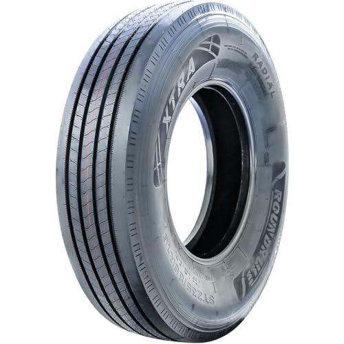 Roundrule Xtra All Steel Heavy Duty Premium Trailer Radial Tire-ST235/85R16 235/85/16 235/85-16 133/128M Load Range H LRH 16-Ply BSW Black Side Wall