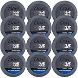 Dove Men+Care Ultra Hydra Cream Lotion, 3-in-1 Advanced Skin Care for Men, Face Cream, Hand & Body Lotion for Dry Skin, 2.53 Fl Oz (Pack of 12)