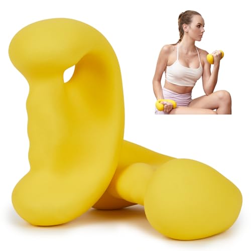 HXD-ERGO Ergonomic Dumbbells Weights Set-Hand Weights for Women at Home, Ear Dumbbells Weights for Pilates, Yoga, Jogging,Strength Training