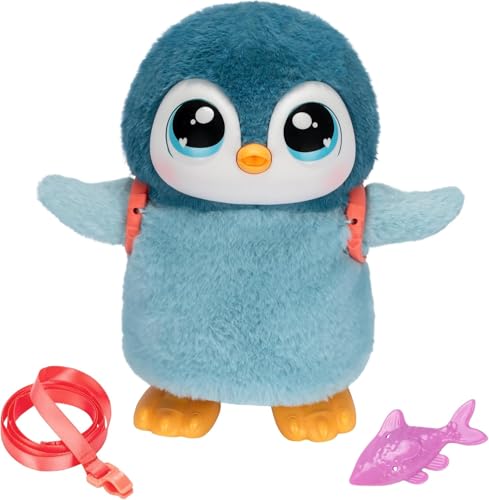 Little Live Pets My Walking Penguin - Waddles Soft and Cuddly Interactive Toy Penguin That Walks, Dances and Flaps It's Wings. 25+ Sounds and Reactions. Batteries Included. for Kids Ages 5+