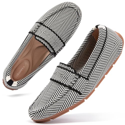 Zelaprox Loafer Shoes for Women Comfortable Women's Loafer Shoes Flat Shoes