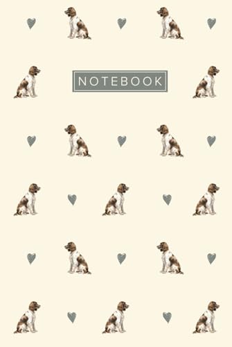 Springer Spaniel Notebook Hardcover: Cute Aesthetic Lined Journal for Springer Spaniel Dog Lovers & Owners