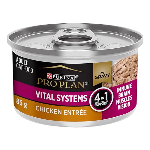 Pro Plan Vital SystemsGravyCatAdultNo Artificial Flavors, No Artificial Colors