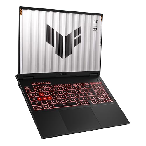 ASUS TUF Gaming A16 (2024) Copilot+ PC Gaming Laptop, 16 16:10 165Hz Display, AMD Ryzen™ AI 9 HX 370, NVIDIA® GeForce RTX™ 4060, 16GB LPDDR5X, 1TB PCIe Gen 4.0 SSD, Wi-Fi 6E, Windows 11, FA608WV-DB94