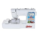 Brother LB5500M Marvel 2-in-1 Combo Sewing & Embroidery Machine, 16.5 x 7.76 x 12.1 inches, White