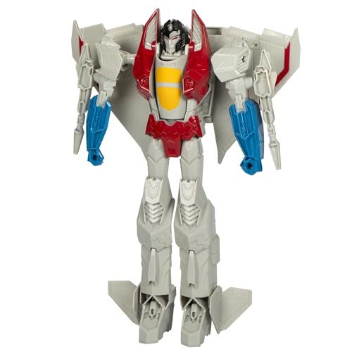 Transformers One Mega Changer Starscream 11-Inch Robot Action Figure, Interactive Toys for Boys and Girls Ages 6 and Up