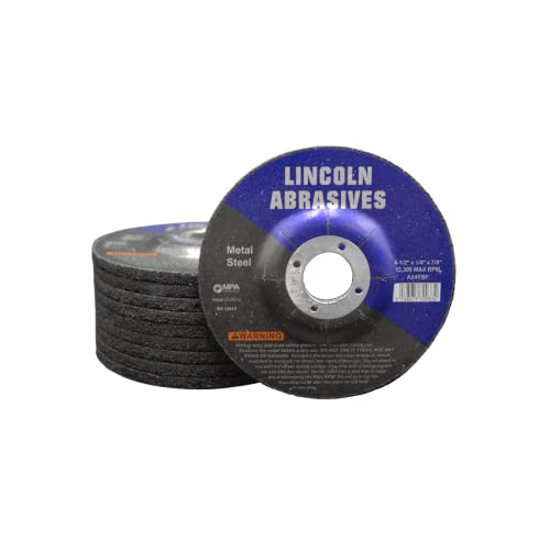 Grinding Wheels 4.5" x 1/4" x 7/8" for Metal