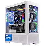 Skytech Gaming Azure Desktop PC, Intel i7 14700F 2.1 GHz (5.3GHz), NVIDIA RTX 4070 Super 12GB, 1TB Gen4 NVMe SSD, 32GB DDR5 RAM 5200 RGB, 750W Gold PSU, 360mm ARGB AIO, Wi-Fi, Win 11