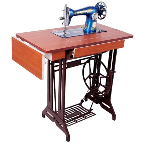 sxysdkjco Sewing Machines Old-Style Sewing Machine, with Sewing Threads, Sewing Machine for a Variety of Fabrics, for Adults, Commercial, Working Use, Tailor Shop Clothing Store...(Color:A,Size:)