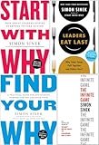 Simon Sinek Bestselling 4 Books Set - Start with Why, Leaders Eat Last, Find Your Why, The Infinite Game