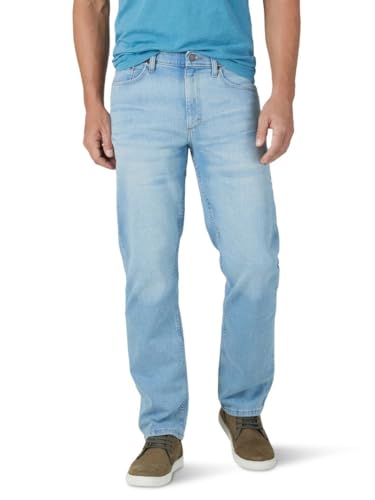 Wrangler Authentics Mens Comfort Flex Waist Relaxed Fit Jean