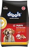 Drools Puppy Dry Dog Food 1.2Kg Pack | Chicken and Egg Flavour | Optimal Growth | Healthy Coat & Skin | Strong Immune System | Enhanced Palatability