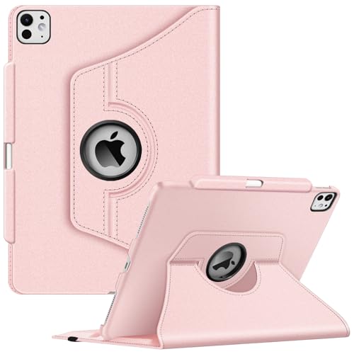 Fintie Rotating Case for iPad Pro 13-inch (M5) 2025 / (M4) 2024 with Pencil Holder - 360 Degree Swiveling Protective Stand Cover with Auto Wake/Sleep