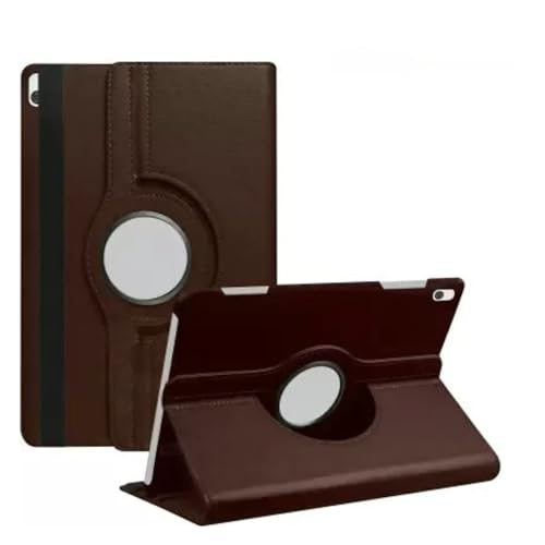 M Cart Leather Folio Flip Case with Viewing Stand Protective Cover for Lenovo Tab M10 HD 10.1 Inch [Model: TB-X505X / TB-X505F / TB-X505L / TB-X605L / TB-X605F] (Brown)