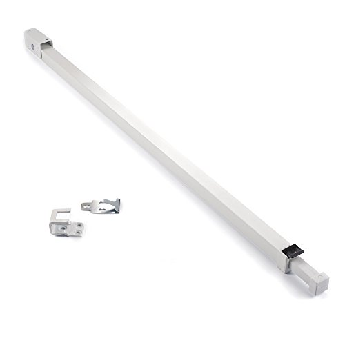 Ideal Security Sliding Door Security Bar with Childproof Lock, Adjustable, for Patio Doors and Sliding Glass Doors