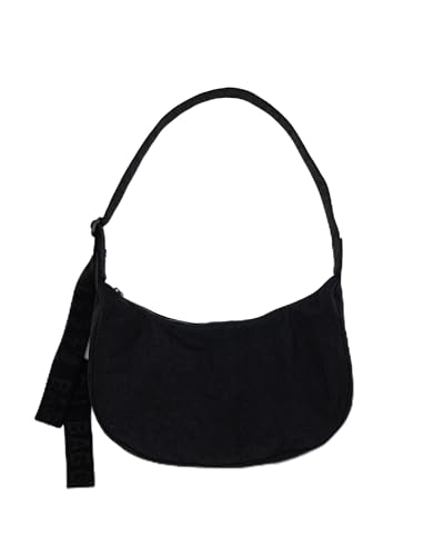 BAGGU Medium Nylon Crescent Bag - Black 47''