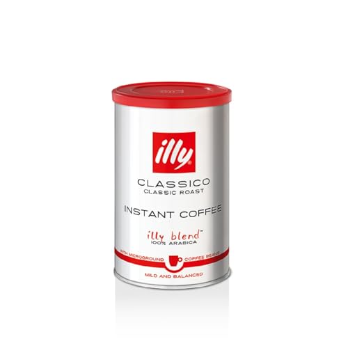 illy Instant Coffee - 100% Arabica Coffee – Easy Preparation - Convenient Coffee Instant Format - Roasted In Italy – 3.3 Ounce