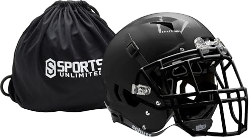Schutt Vengeance A11 Youth Football Helmet with unattached Facemask and Sports Unlimited Helmet Bag