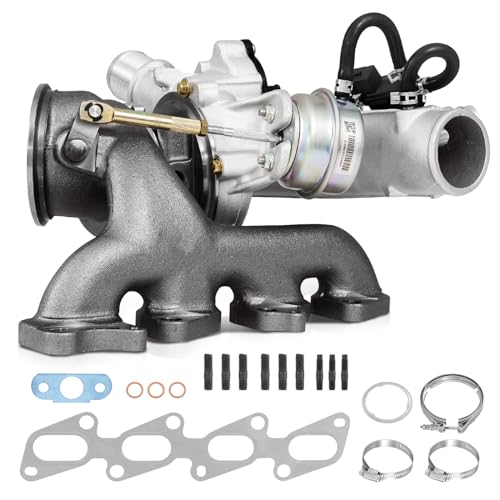 FILTERUP 667-203 1.4L Turbocharger with Gaskets Repair kits Compatible with 2011-2015 Chevy Chevrolet Cruze 2012-2020 Sonic 2013-2018 Trax 2013-2018 Buick Encore Replace# 55565353 GT1446