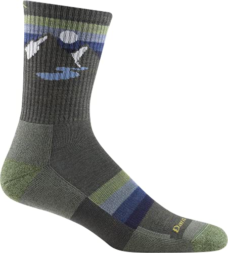Darn Tough Vermont Sunset Ridge Crew Lightweight with Cushion Sock