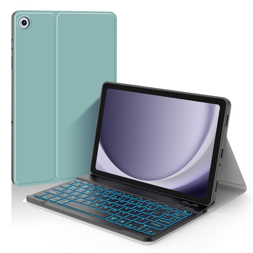 JUQITECH Backlit Keyboard Case for Samsung Galaxy Tab S6 Lite 10.4" 2022/2020