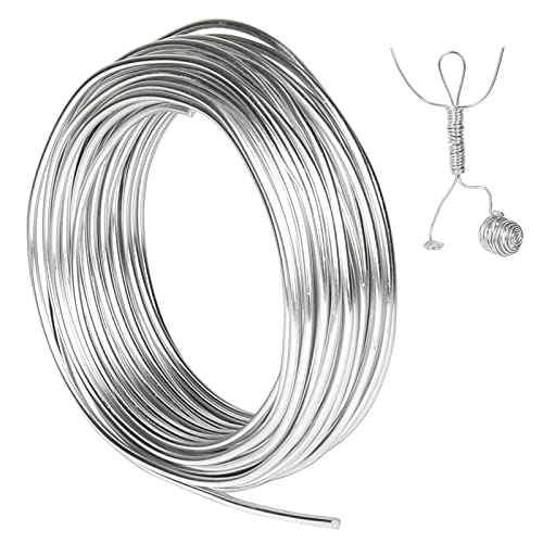 Tenn Well Aluminum Wire， Bendable Anodized Metal Craft Wire for Sculpting, Jewelry Making, Armature Making