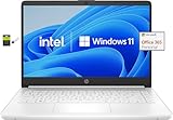 HP 14 Ultralight Laptop, Intel Quad-Core N4120, 8GB Memory 128GB Storage, HDMI WiFi USB-A&C, 1 Year Office 365, Win 11 S with MASDROW Accessories