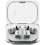 Nothing Ear (a) Wireless Earbuds, 45dB Hybrid Noise Cancelling Earbuds, Hi-Res Audio, Advanced Equaliser, Dual Connect, 6 Mics, 42.5H Playtime Ear Buds Wireless Bluetooth, White