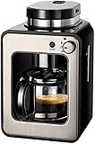 PLYLAY Coffee Machine Filter Anti-Drip System Espresso Coffee Maker Household Small Automatic Smart Insulation Tea Makers Kitchen Appliances, 20240312