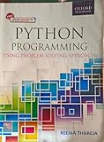 Python Programming Using Problem Solving Approach By Reema Thareja (Second Hand & Used Book) (S)