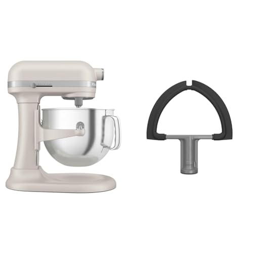 KitchenAid® 7 Quart Bowl-Lift Stand Mixer, Milkshake & KDF7B Double Flex Edge Beater for Select Bowl-Lift Stand Mixers, Silver