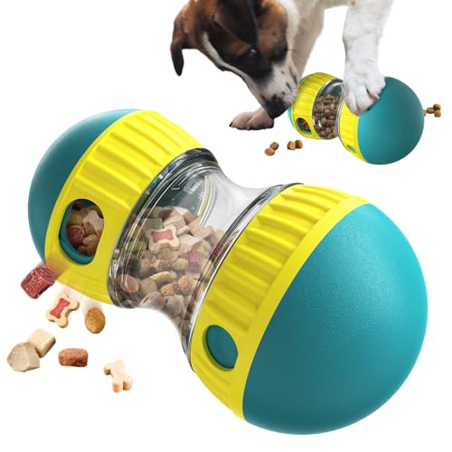YXX-TECH Dog Puzzle Toys, Adjustable Dog Treat Dispensing,Interactive Dog Enrichment Toy to Keep Them Busy,Food Puzzles Ball for Dogs, Puppy Slow Feeder for Boredom