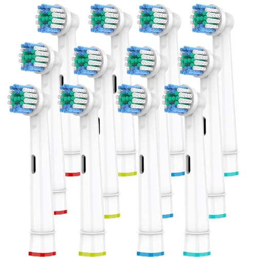 Replacement Toothbrush Heads Compatible with Oral-B Braun,Professional Electric Brush Heads for Oral B Replacement Heads Refill Pro 500/1000/5000/7000/7500/8000